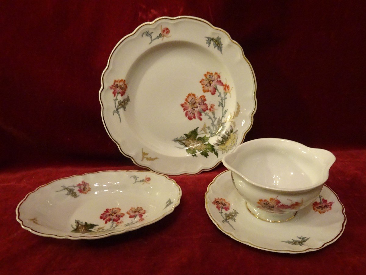 Limoges Porcelain Table Service From Maison Salmon-photo-1