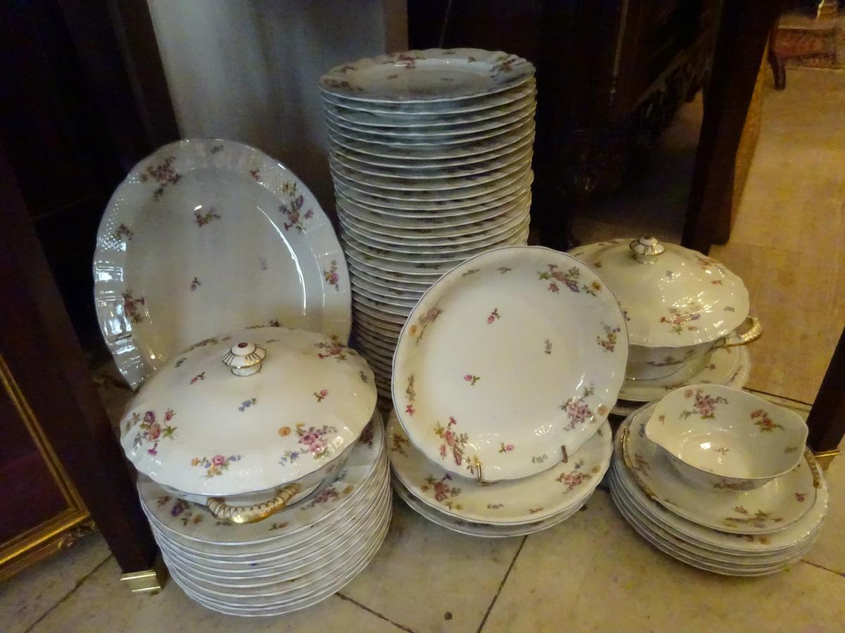 Limoges Porcelain Table Service