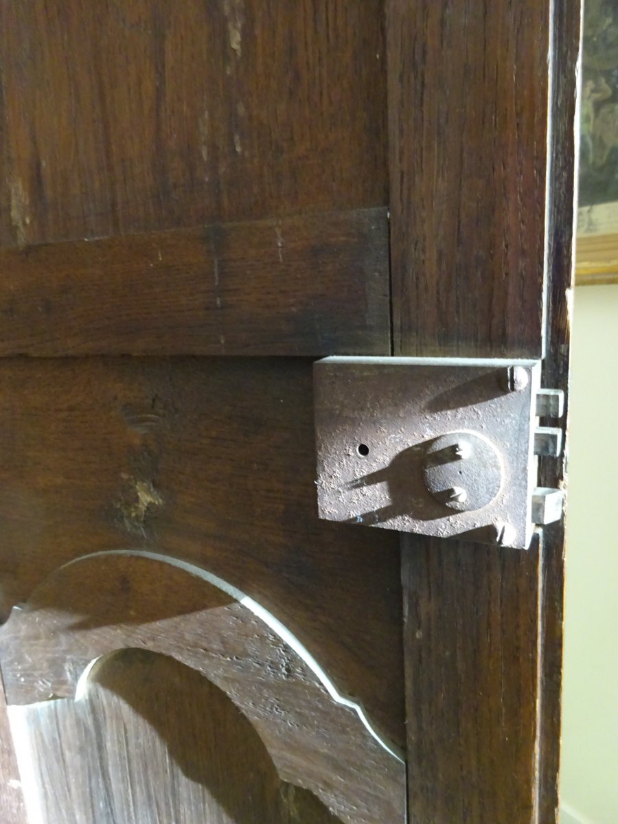 Regency Period Oak Wardrobe-photo-3