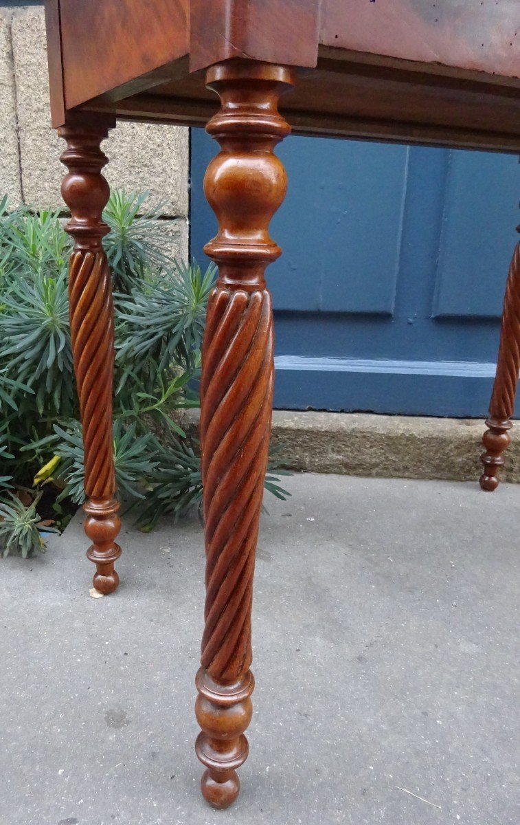 Louis-philippe Period Mahogany Game Table-photo-3