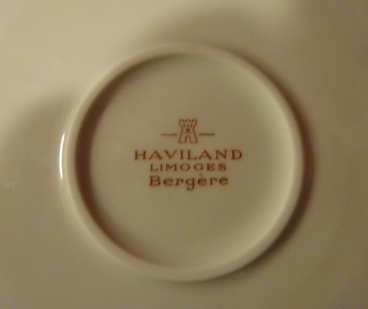 Important Service De Table En Porcelaine De Limoges De La Maison Haviland-photo-7