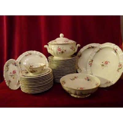 Porcelain Table Service Limoges Bernardeau