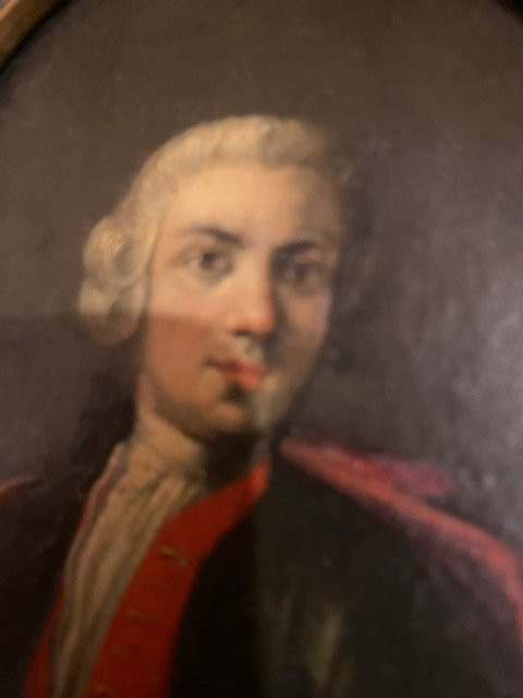 Miniature On Metal Depicting Charles De Bourbon – Neapolitan School – 19th Century-photo-2