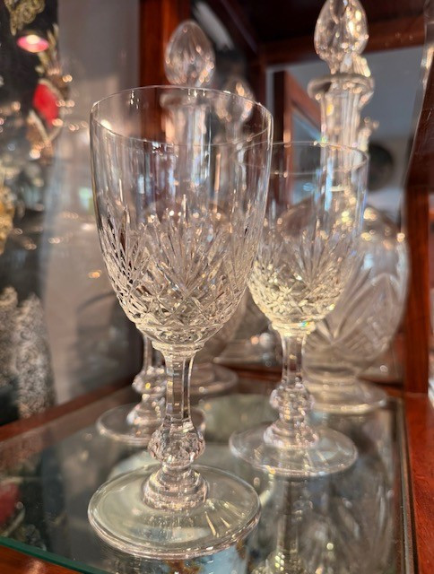 Service en cristal Massenet – Cristallerie Saint-Louis Depuis 1936, la signature gravée sous le-photo-7