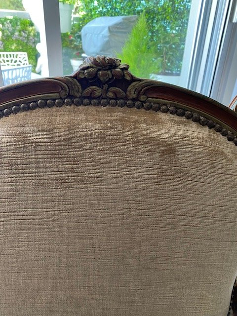 Pair Of Fauteuils à La Reine - Carved Walnut - Louis XV Style - French Work XIXth Century-photo-8