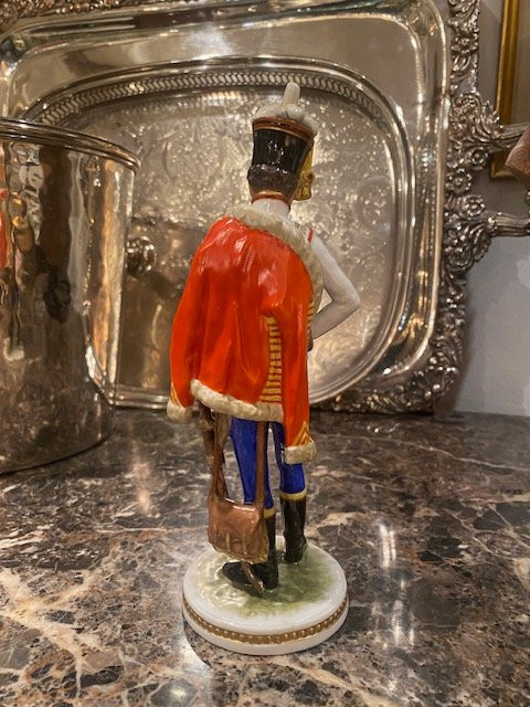 Sujet en porcelaine Kaiser représentant le Général Junot – fin XIXe siècle-photo-5