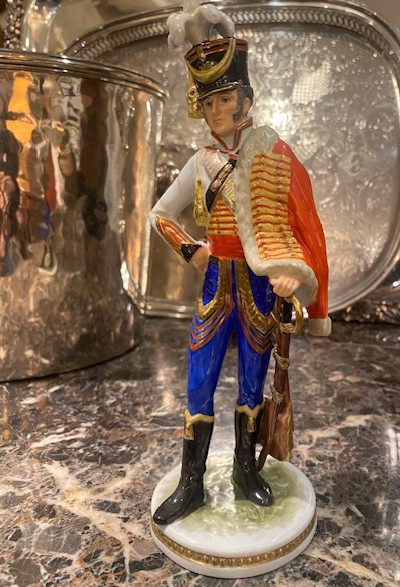 Sujet en porcelaine Kaiser représentant le Général Junot – fin XIXe siècle