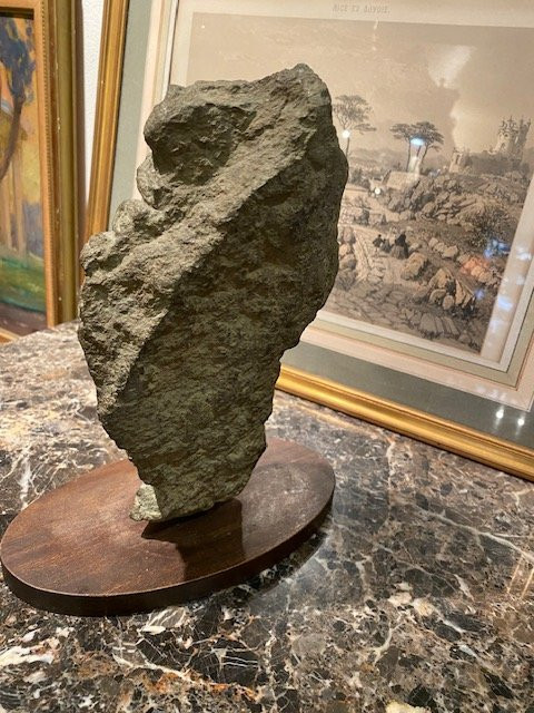 Henri Marie-rose (1922-2010) - Head Of An African Woman, Stone Sculpture-photo-5