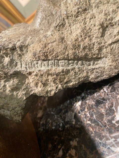 Henri Marie-rose (1922-2010) - Head Of An African Woman, Stone Sculpture-photo-7