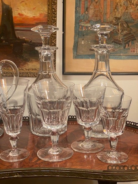 Important service en cristal modèle « Missouri » Baccarat, comprenant 69 pièces-photo-2
