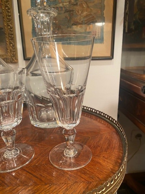 Important service en cristal modèle « Missouri » Baccarat, comprenant 69 pièces-photo-3