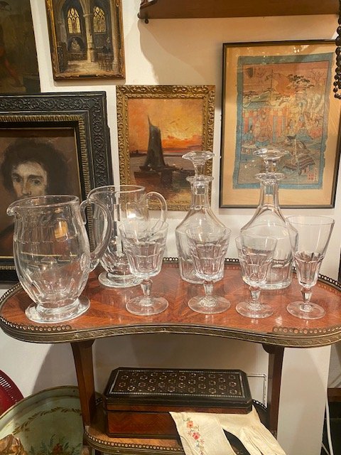Important service en cristal modèle « Missouri » Baccarat, comprenant 69 pièces-photo-4