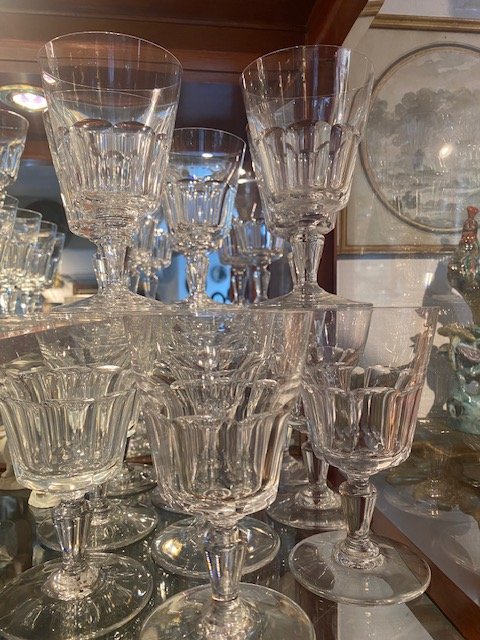 Important service en cristal modèle « Missouri » Baccarat, comprenant 69 pièces-photo-8