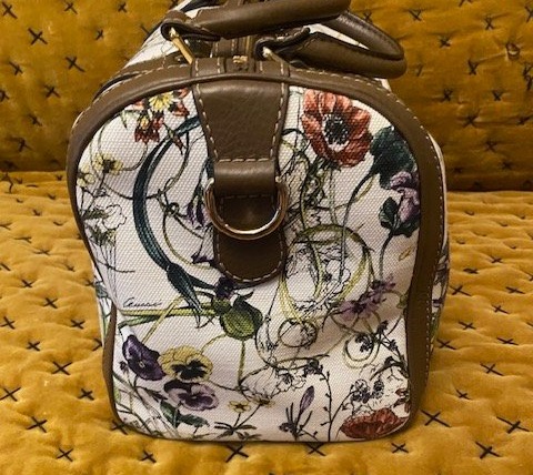 Gucci – Sac Gucci Boston Flora Joy – Toile Imprimée Et Cuir – Italy-photo-4