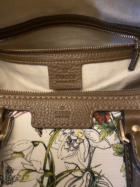 Gucci – Sac Gucci Boston Flora Joy – Toile Imprimée Et Cuir – Italy-photo-2