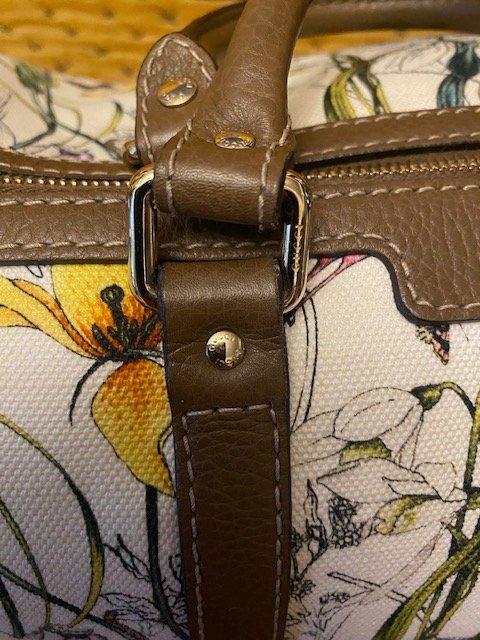 Gucci – Sac Gucci Boston Flora Joy – Toile Imprimée Et Cuir – Italy-photo-6