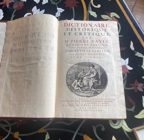 Pierre Bayle (1647-1706) – Dictionnaire historique et critique – Quatrième édition – Amsterdam -photo-4