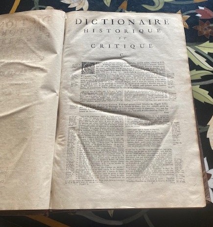 Pierre Bayle (1647-1706) – Dictionnaire historique et critique – Quatrième édition – Amsterdam -photo-5