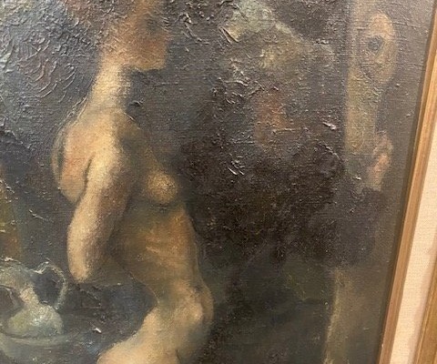 Édouard Goerg (1893-1969) – « Femme à sa toilette » – Huile sur toile, vers 1928-photo-6