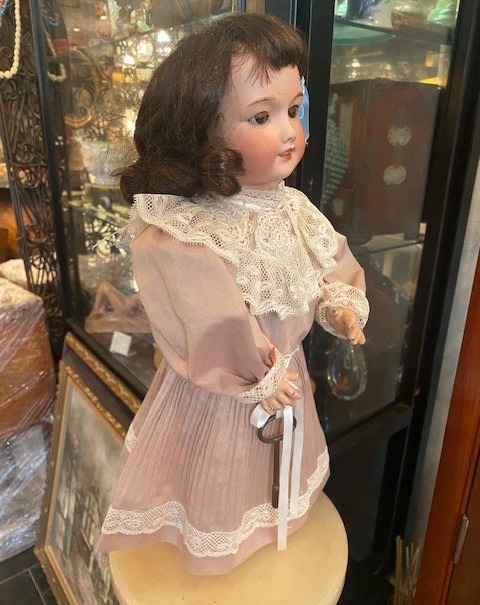 Poupée marcheuse mécanique SFBJ – UNIS France 149 – Moule 301 – Vers 1920-1930-photo-4