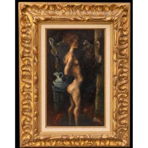 édouard Goerg (1893–1969) – “woman At Her Dressing Table” – Oil On Canvas, Ca. 1928