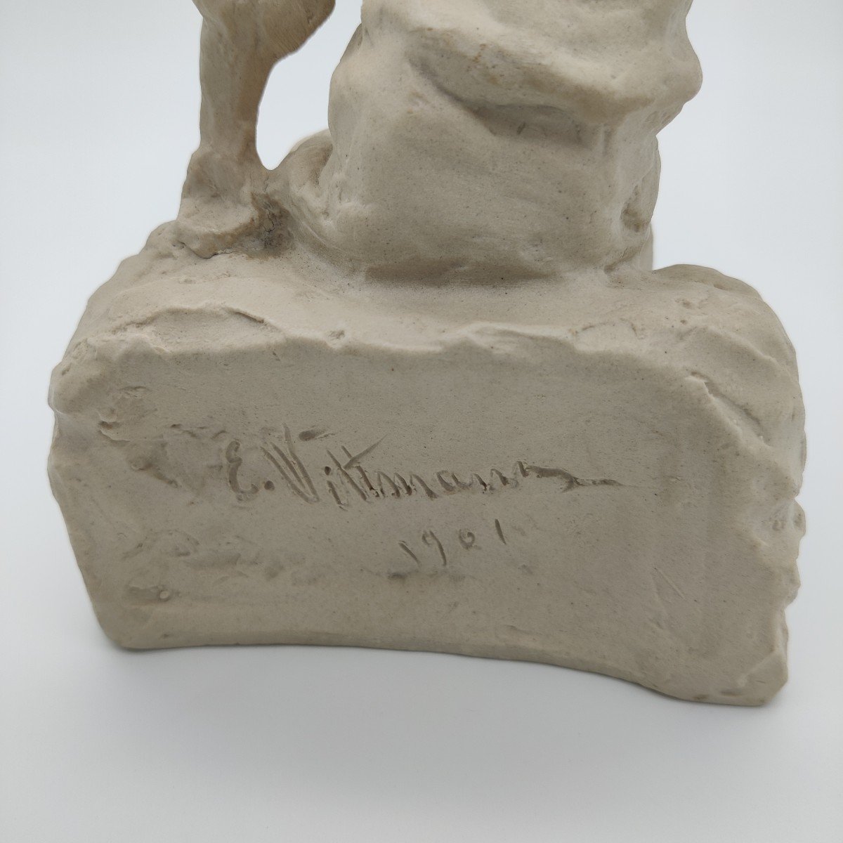 Enamelled Biscuit By E.wittmann-photo-2