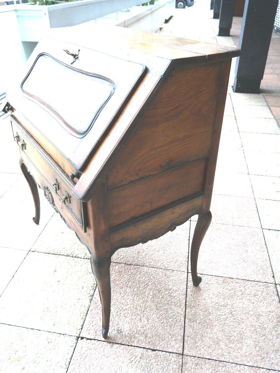 Bureau De Pente Louis XV-photo-2