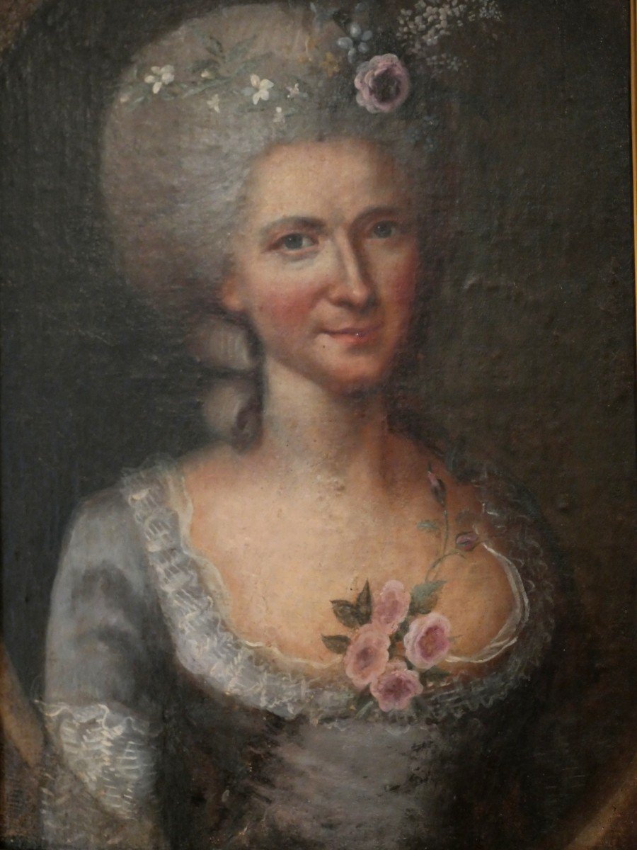 Portrait d'Une Dame De Qualité 18e-photo-2