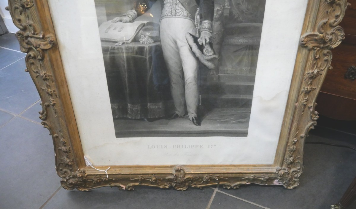 Louis Phillipe Gravure 19e -photo-4