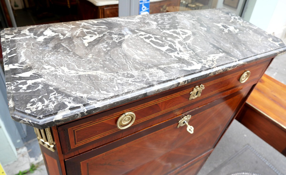 Secretaire Louis XVI 18e-photo-2