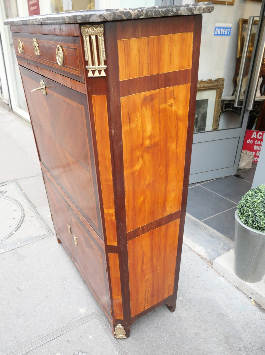 Secretaire Louis XVI 18e-photo-3