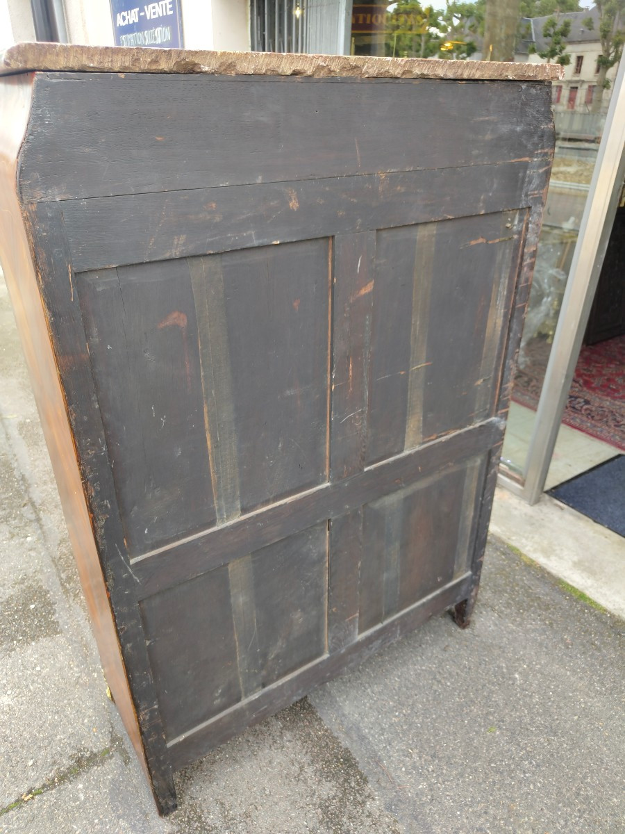 Louis XV Secretary Stamped -photo-4