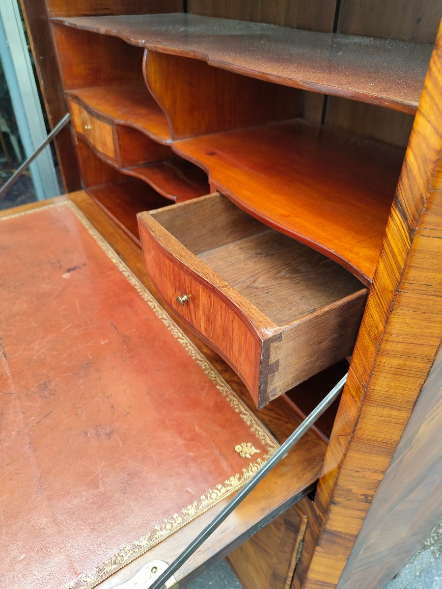Louis XV Secretary Stamped -photo-4