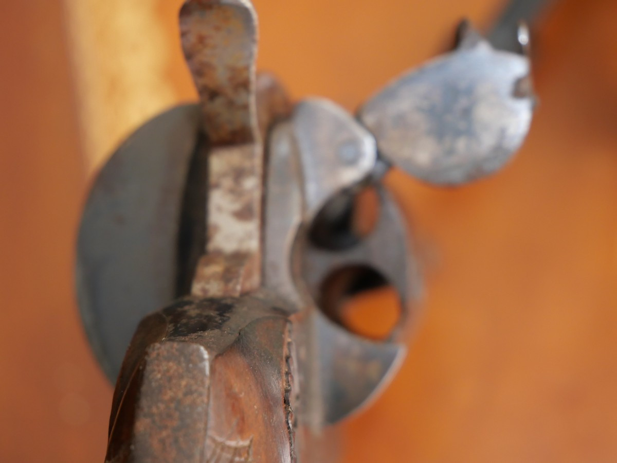 Revolver Brooch Fransico Arizaga Eibar 19th-photo-5