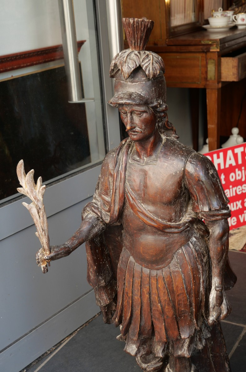 18th Century Sculpture Of Saint Gorgon-photo-1
