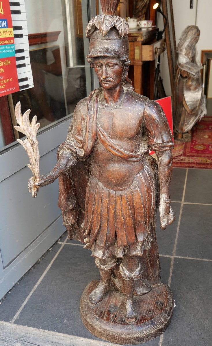 18th Century Sculpture Of Saint Gorgon