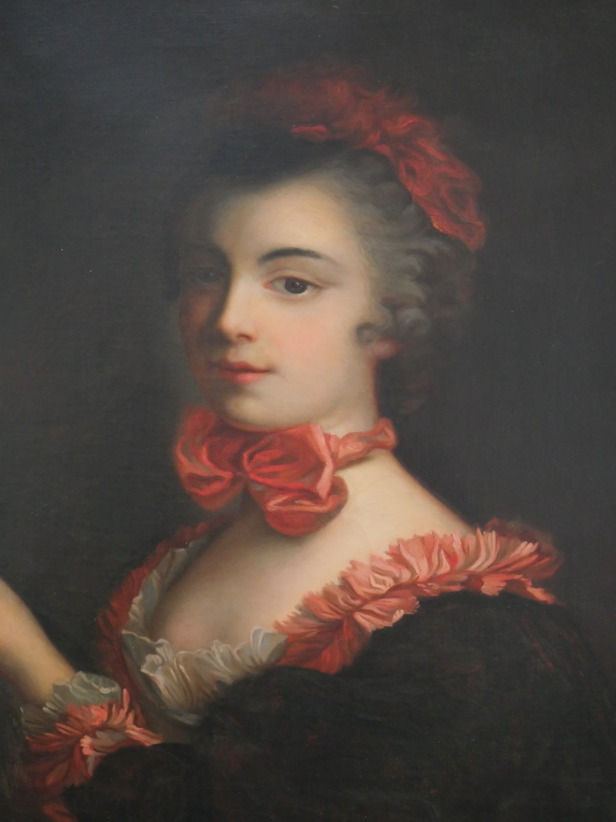 Portrait de jeune fille au noeud-photo-1