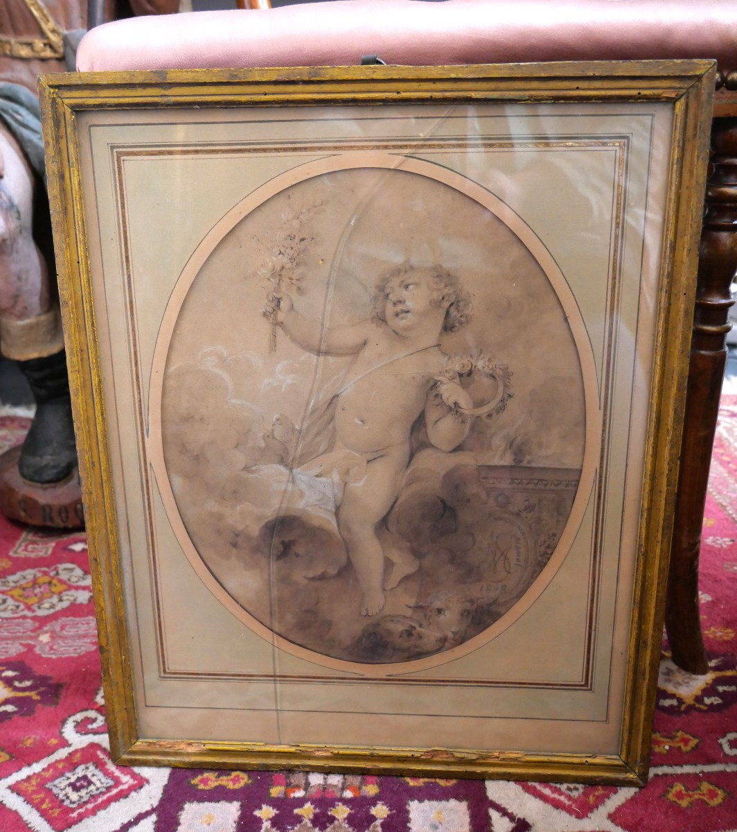 dessin de Jacques François Momal début XIXe 