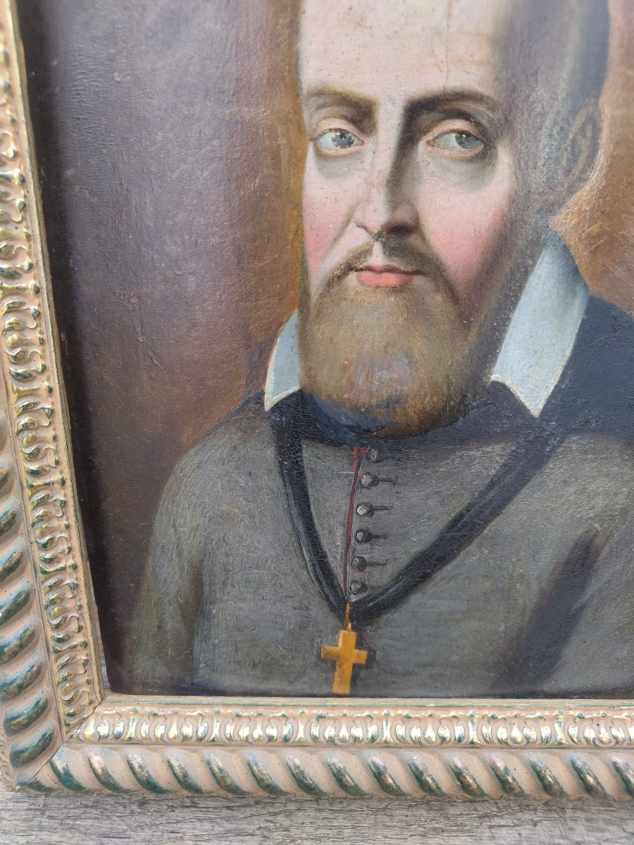 Portrait de St François de sales 18e-photo-3