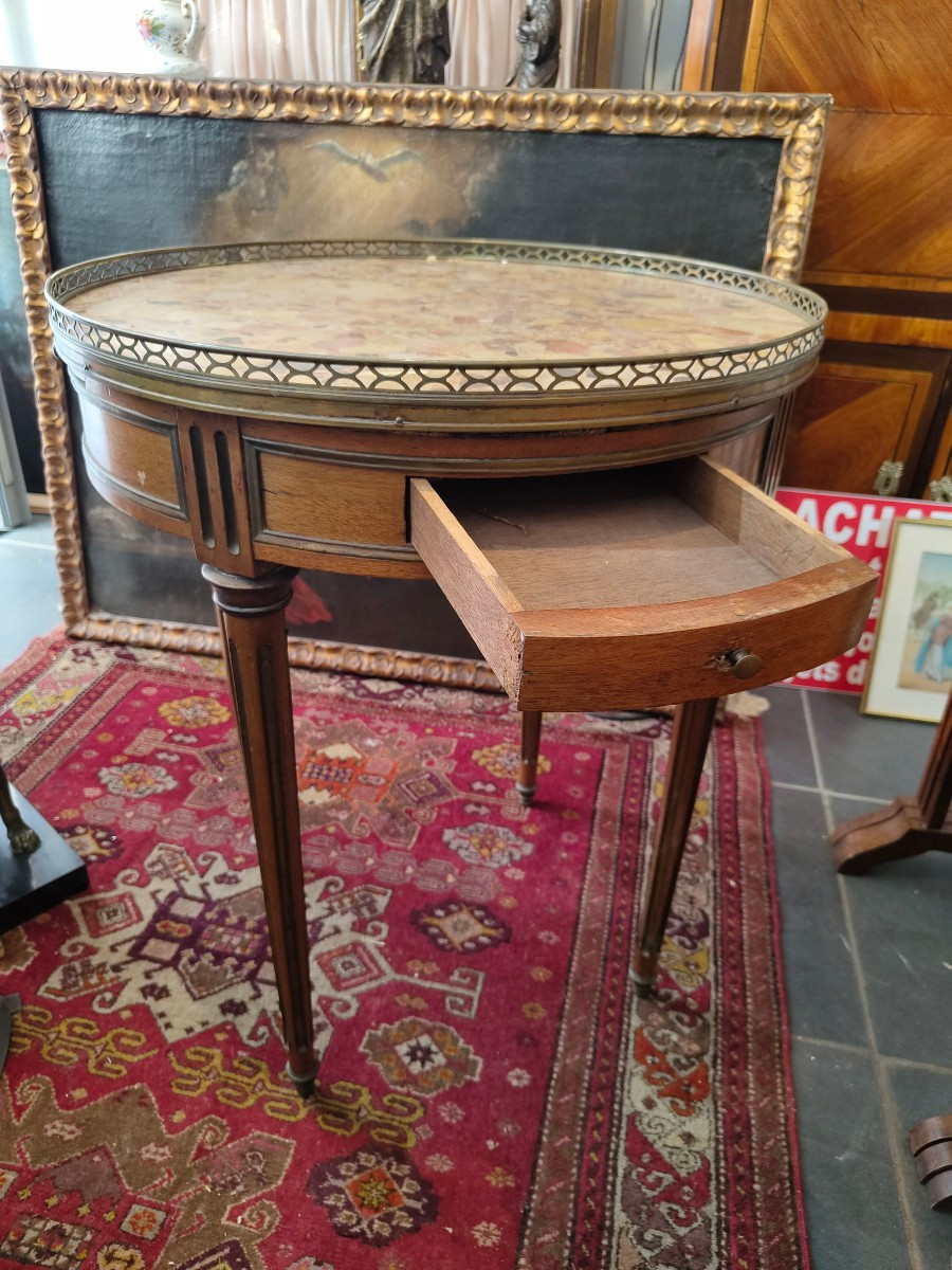 Louis XVI Pedestal Table -photo-2