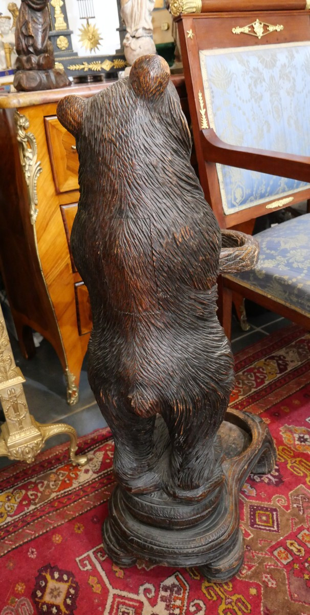 Black Forest Umbrella Bear, 19th Century -photo-4