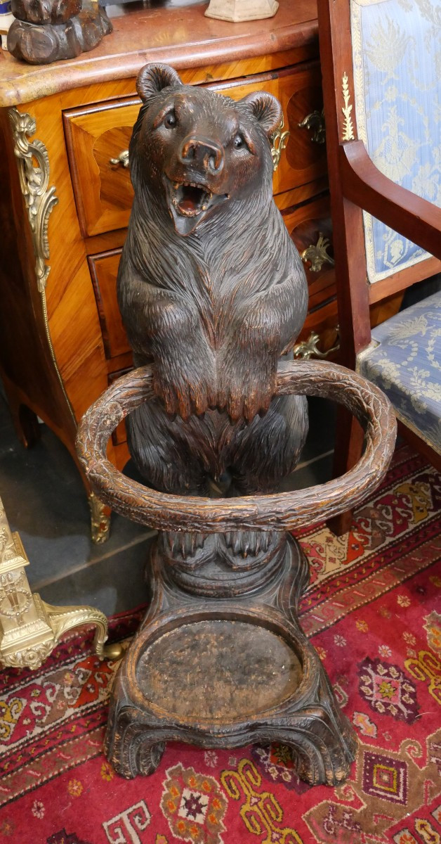 Black Forest Umbrella Bear, 19th Century 