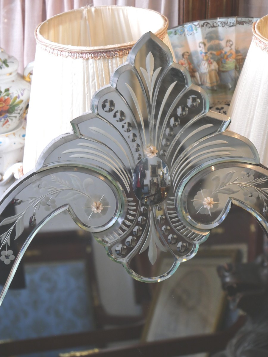Grand miroir Murano -photo-2