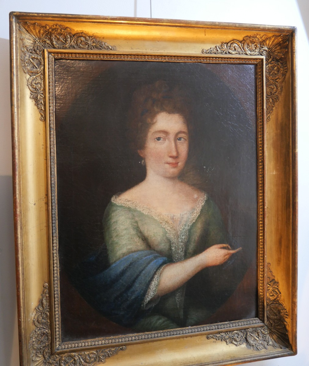 Portrait Of A Young Woman, 17th Century-photo-4