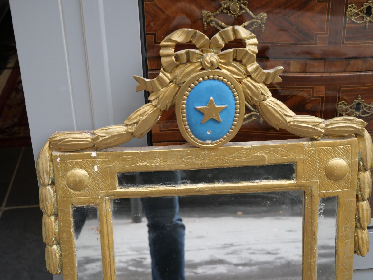 Louis XVI Mirror, Late 18th Century-photo-3