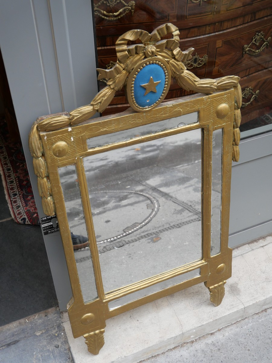 Louis XVI Mirror, Late 18th Century-photo-2
