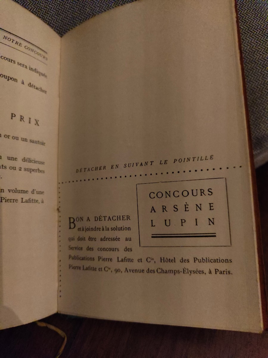 Arsène Lupin signé par Maurice Leblanc-photo-2