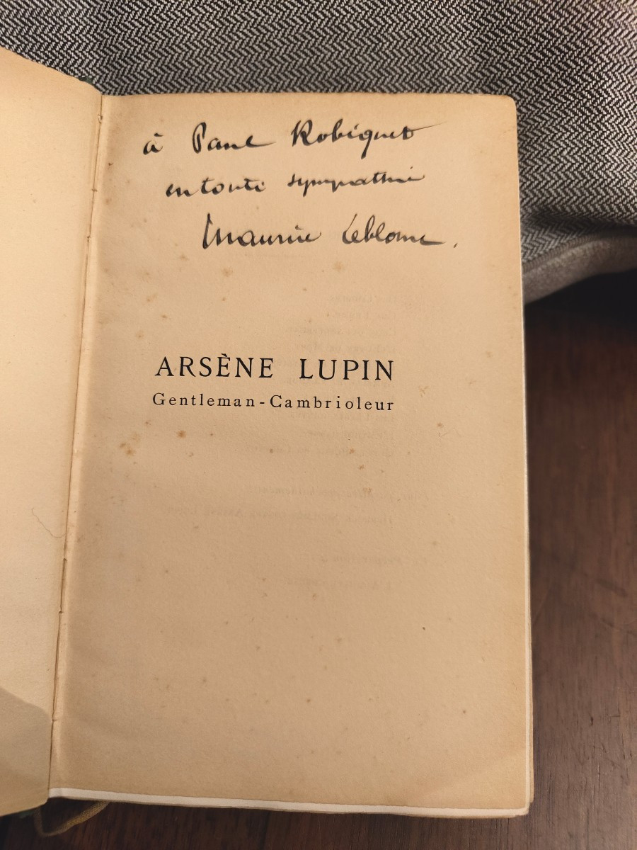 Arsène Lupin signé par Maurice Leblanc