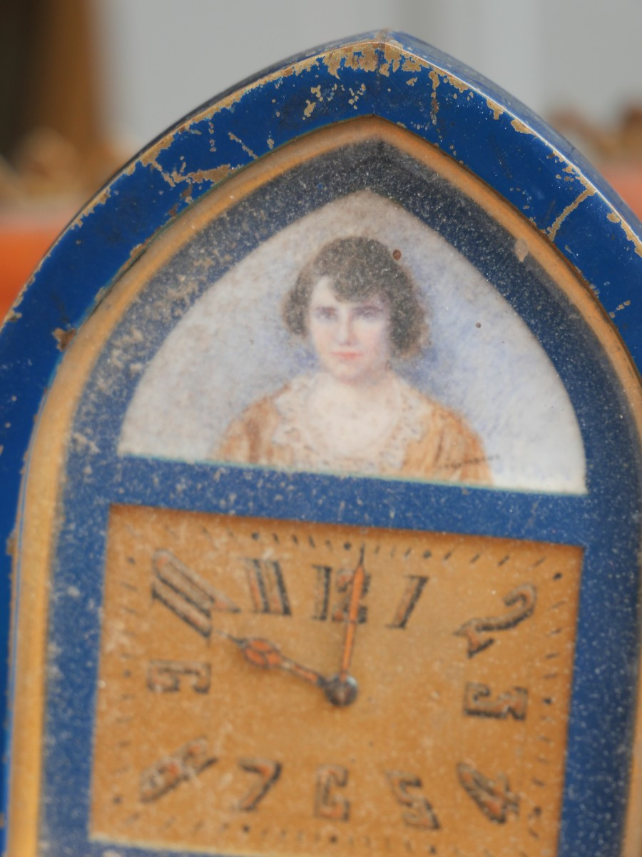 Small Art Deco Clock -photo-2