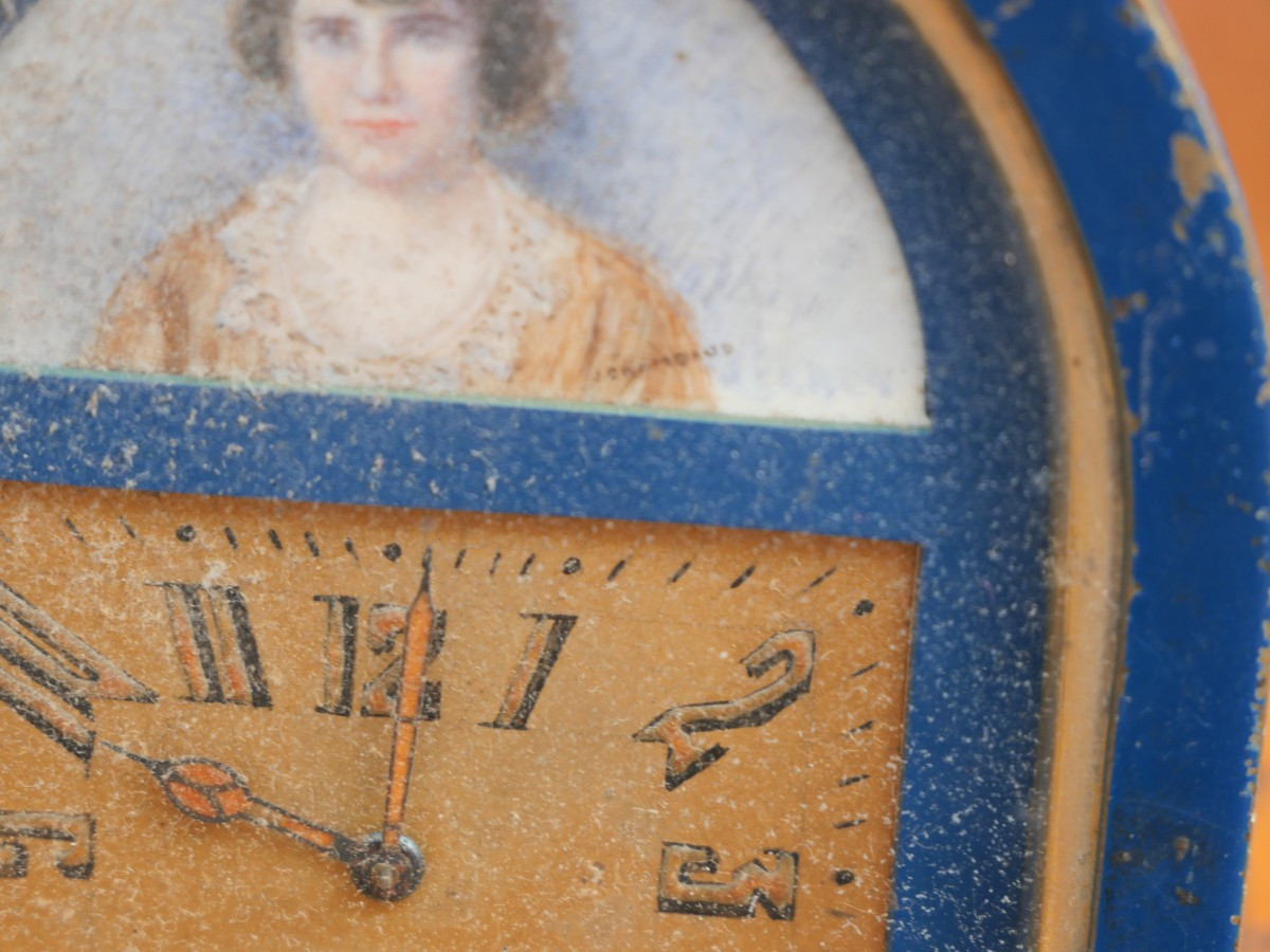 Small Art Deco Clock -photo-3
